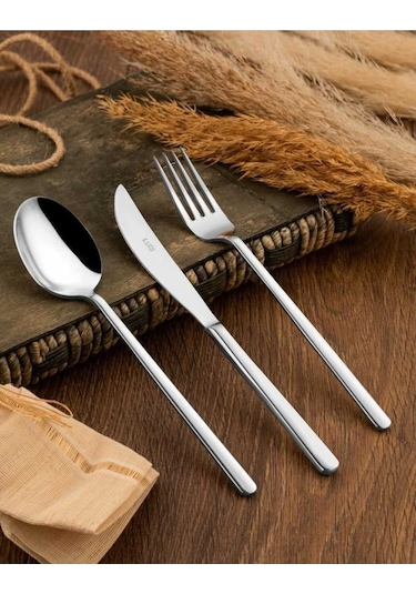 Dilay Afra 72 Parça Luis Çatal Kaşık Set 4mm