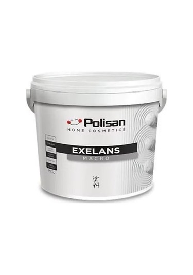 Polisan Exelans Macro Dış Cephe Boyası Siyah 7.5 Lt. 7.5 L