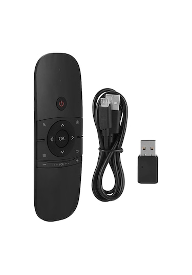 Android Windows İçin 2.4g Mini Kablosuz Air Mouse Klavye Uzaktan Kumandası