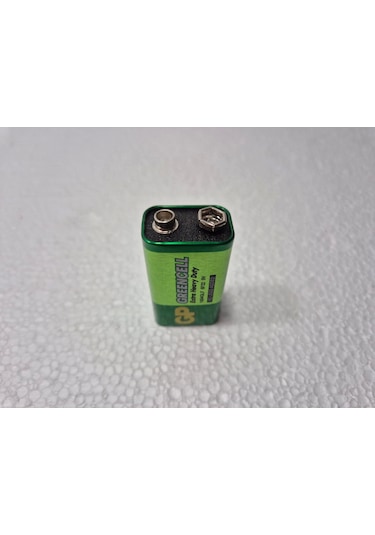 9 Volt Pil - Gp 1604g-b Greencell 9 Volt Pil - Kalite 9v Pil - 1 Adet
