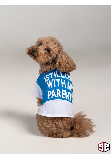 Salya Store 3D Rubber Baskı Yazlık Tshirt Köpek Kıyafeti