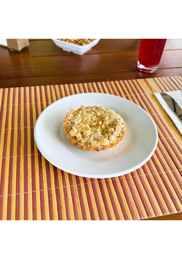 Alezy 598 Göreme Melamin Termostar Grm Servis Tabak 19 Cm Beyaz