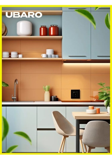 Ubaro Sıngil Cam Topraklamalı Usb Ve Type-c Prizli Priz 178604627 Tekli Priz Usb Ve Type C Portlu