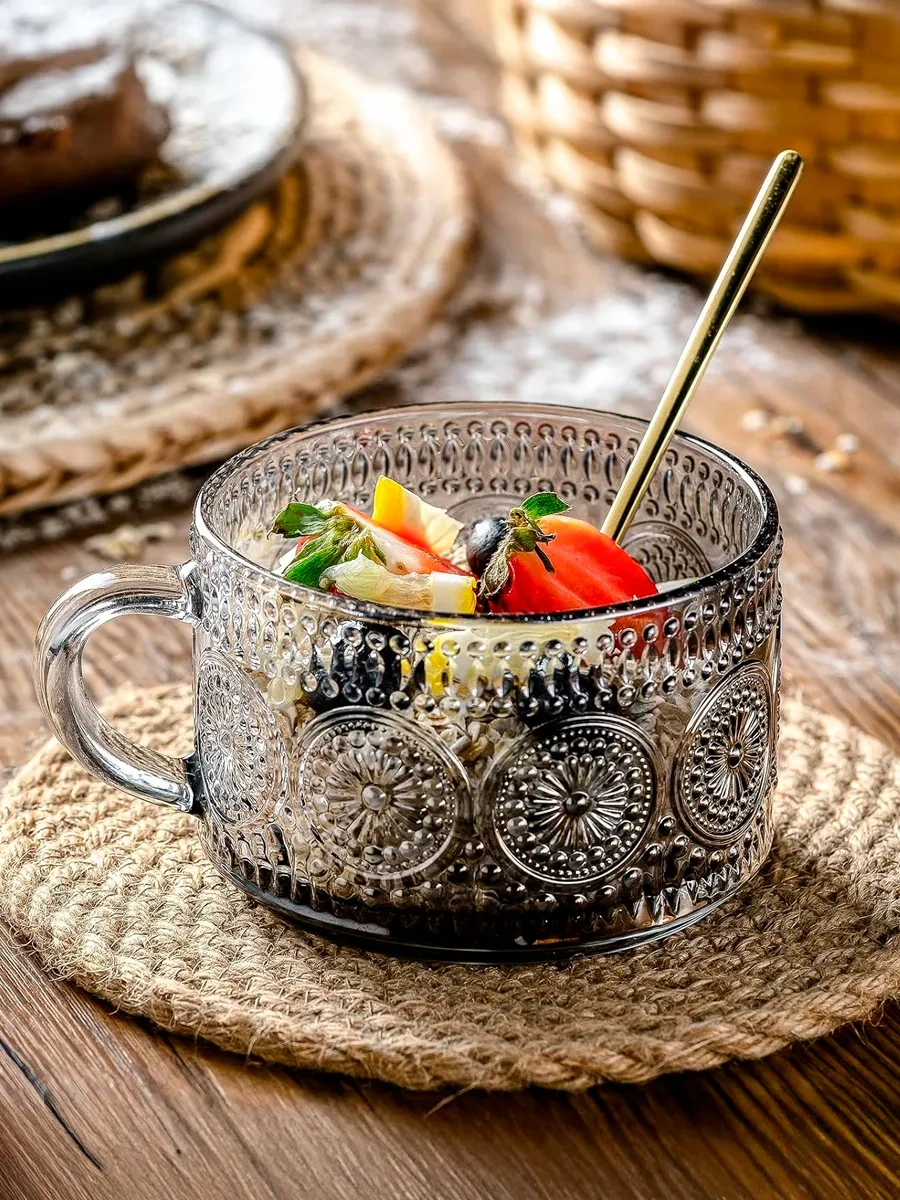 Conflate Vintage Çay Ve Kahve Seti, Siyah, 2 Adet, 400 Ml 355927615 Siyah