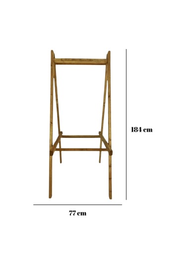 4 Ayaklı Ahşap Hedef Ayağı Ayarlanabilir Açılı Turnuva Standart Hedef 184 Cm