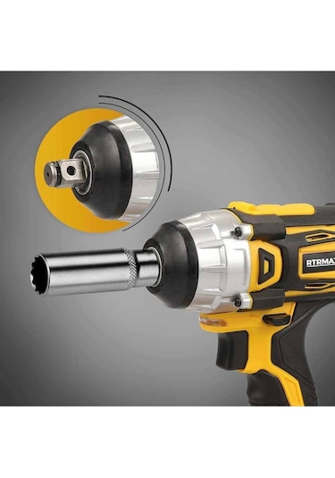 Rtrmax RTX2028B Şarjlı Kömürsüz Motor Darbeli Somun Sıkma