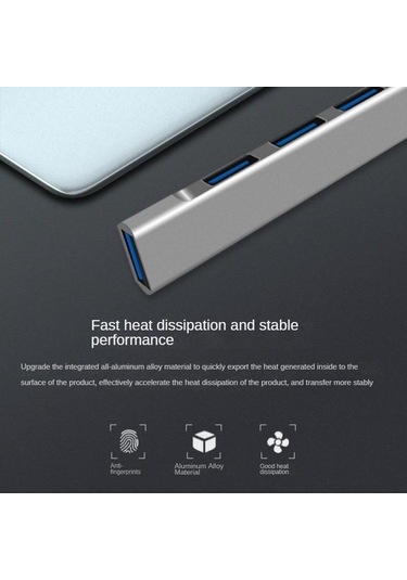 Usb3.0 Genişletme Bağlantı İstasyonu, Hub Genişletme Bağlantı İstasyonu, Çok İşlevli B Dörde Bilgisayar Ayırıcı, USB Aks. 56641745