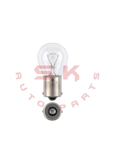 SKAUTO 12V 93 P21W Tek Duy Stop Sinyal Ampul Ba15S 10 Adet