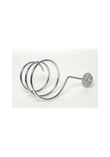 Metal Fön Askısı Krom Fön Tutucu Çok Renkli