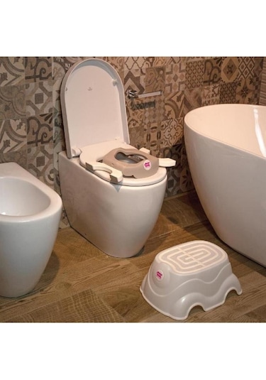 Okbaby Roady Katlanabilir Oturak & Klozet Adaptörü / A.gri