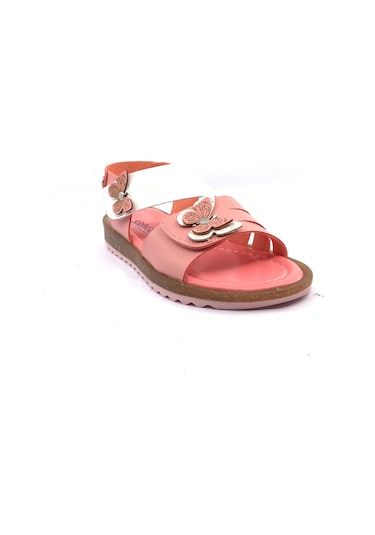 Şirin Bebe Pudra Kız Çocuk Yazlık Sandalet Ayakkabı