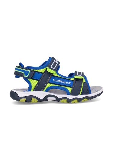 Lumberjack 101985133 5m Loten 5fx Filet Erkek Çocuk Düz Sandalet Mavi Mavi