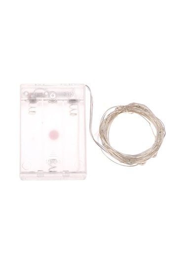 Hombey 5m 50 Led Renkli Işık Zinciri 4.5v 3w Ip65 Su Geçirmez Pilli Festivite Dekorasyonu Çok Renkli