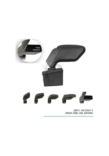 VW GOLF 5 ARACA ÖZEL KOL DAYAMA SİYAH 2004-2007