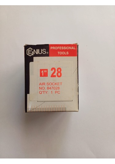 Genius Darbeli Lokma 1" -28mm Boy 60mm, 1 Adet