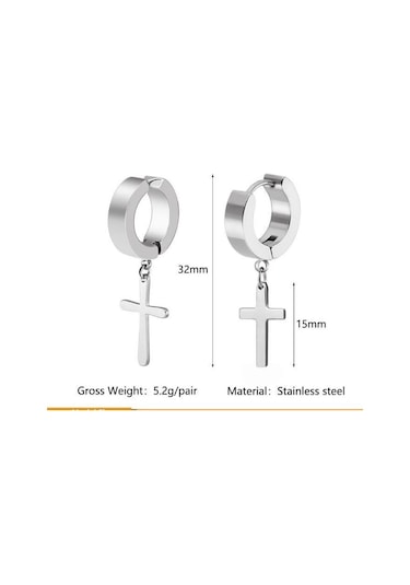 Hdmarketim 316 L Halka Çeli Küpe 5 MM