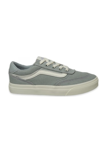 Vans Vn000d7u Brooklyn Ls Sneakers Gri Unisex Spor Ayakkabı Yeşil Çok Renkli