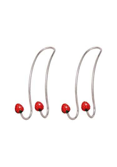 Suntek Evrensel Araba Arka Koltuk Kafalık Kancası Metal Askı Kırmızı 2 Parça Çok Renkli