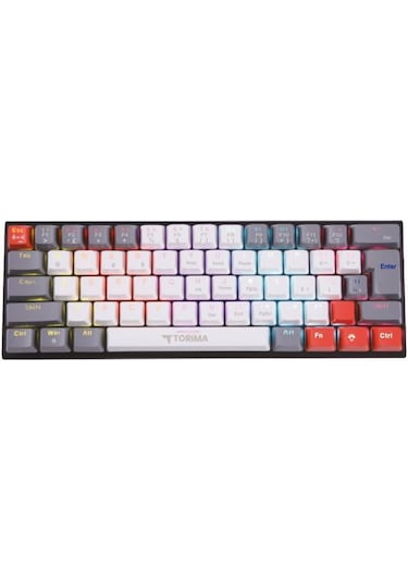 Torima TK-11 Mekanik Kablosuz Blue Switch RGB Oyuncu Q Klavye