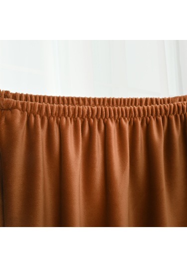 Xiyyadms Krem Renkli Kadife Sandalye Kılıfı - Yumuşak, Soluklanabilir, Genişleyici, Su Ve Lekeden Koruyucu, Tüm Mevsimlere Uygun, Kolay Yıkama DiğER