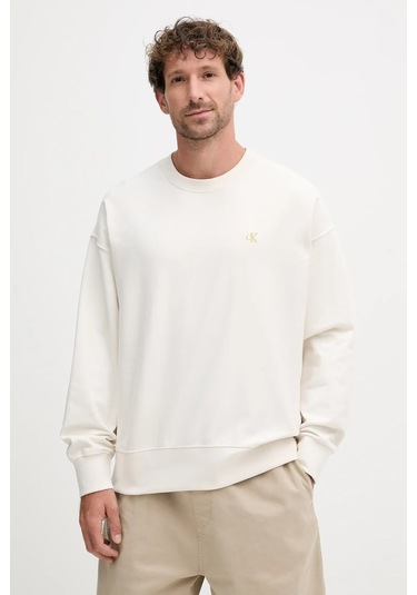 Calvin Klein Erkek Sweatshirt-lv04rc277g Beyaz