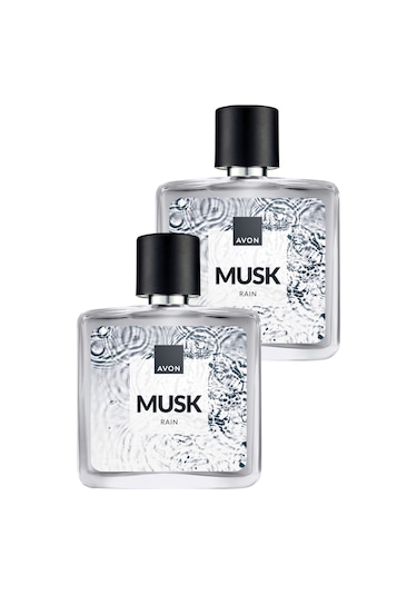 Musk Rain Erkek Parfüm Edt 75 Ml. İkili Paket Odunsu