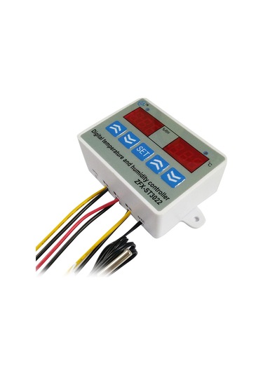 Suofeng Dijital Çift Ekranlı Sıcaklık Ve Nem Kontrol Cihazı - Dondurucu Ve Kuluçka İçin