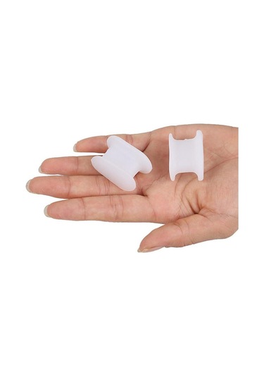 1 Çift Silikon Ayak Ayırıcıları Spacer Başparmak Koruma Ayak Bakımı Aracı