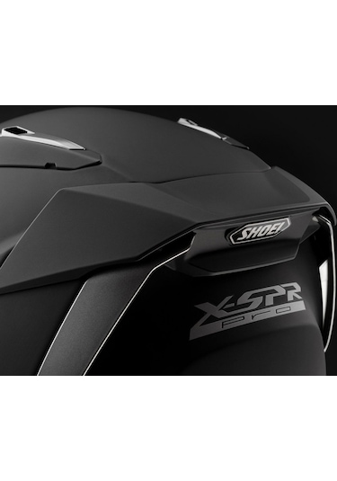 Shoei X-Spirit Pro Kapalı Motosiklet Kask Mat Siyah