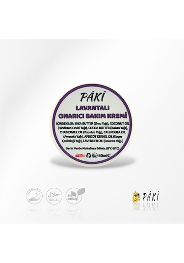 Lavantalı Onarıcı Bakım Kremi 50ml