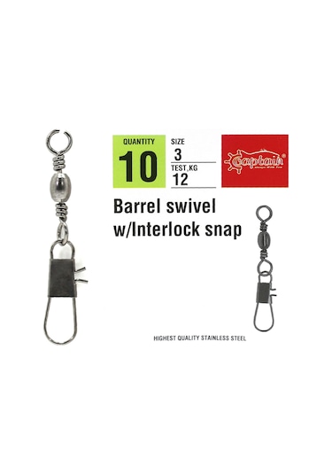 5021 Captain Kilitli Klips Black Nıckel 10lu No 7
