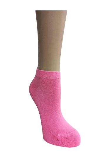 BAMBU ANTİBAKTERİYEL BİLEK ÇORAP-PEMBE Pembe