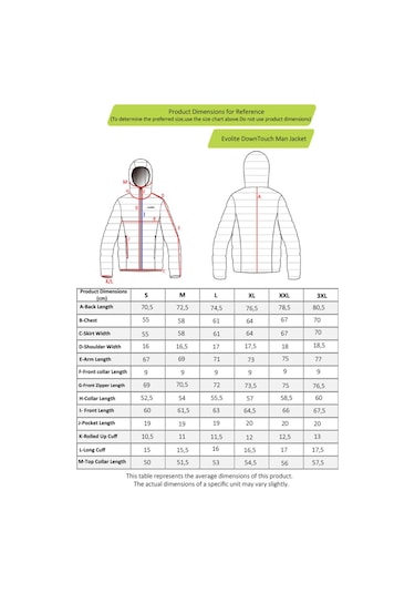 Evolite DownTouch Bay Kaz Tüyü Mont - Siyah