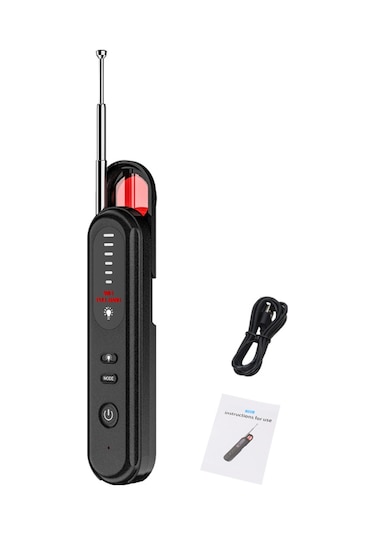 Geeroyoo Gizli Kamera Dedektörü, Gps Takip Bulucu, 6 Seviye Hassasiyetli Dinleme Cihazı Dedektörü