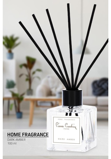 Pierre Cardin Reed Diffuser Çubuklu Oda Kokusu Dark Amber 100 ML