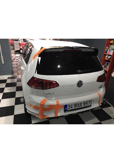 Volkswagen Golf 7 Oettinger Bagaj Üstü Spoiler -plastik Rüzgarlık