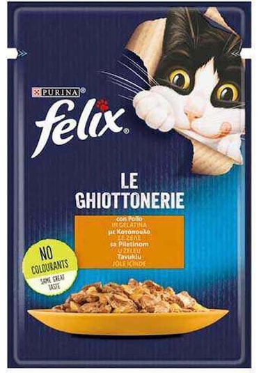 Felix Pouch Tavuklu Yetişkin Kedi Konservesi 85 Gr