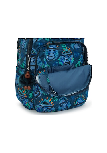 Seoul Lap Büyük Boy Sırt Çantası Mavi