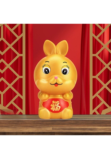 Dolıty Tavşan Kumbara Çalışma Masası Para Tasarrufu Oğlan 10.5cmx9.5cmx17cm