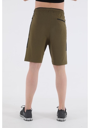 Maraton Sportswear Regular Erkek Basic Zeytin Şort 21042-zeytin Zeytin Yeşili