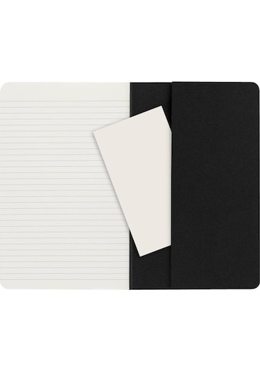 Moleskine Çizgili Cahier Not Defteri 3 Lü Set L Boy Siyah