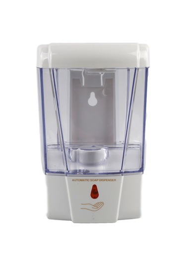 Hangfox Duvar Tipi Otomatik Sabun Dağıtıcısı - Entegre Entegre Algılama Teknolojisi İle 700ml Kapasite, Abs Malzeme, Ev/hastane/otel Kullanıma Uygun Beyaz