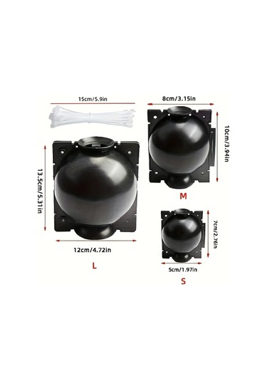 Willowhaven 10 Adet Büyük Siyah Kök Kutusu 20 Bağ Teli Seti Bahçe Çoğaltma Ve Aşılama