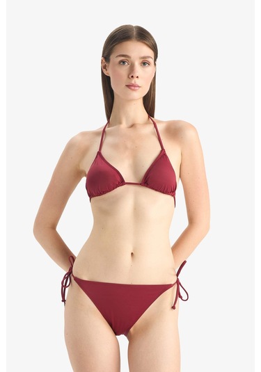 DeFacto Regular Fit Üçgen Bikini Üstü-Fall in Love T3666AZ25SMBR285