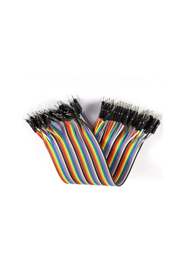 Ximistore9 40 Pin Renkli Erkek-erkek Bağlantı Kablosu 20cm - Dayanıklı, Taşınabilir, Bilgisayar Ve Enstrümanlar İçin