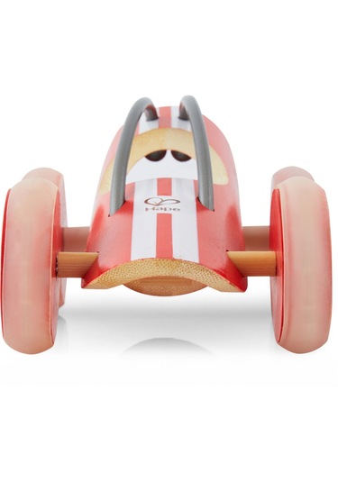 Bambu Ahşap Oyuncak Formula 1 Monza Yarış Arabası Kırmızı