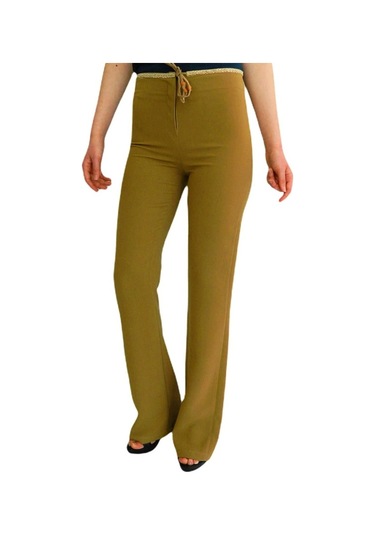Kadın Kumaş Pantolon Normal Bel Klasik Bgl-St01356