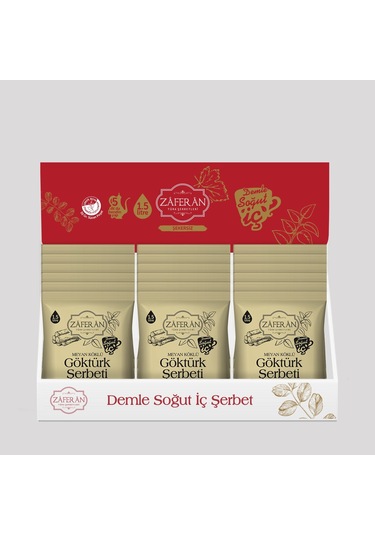 Zaferan Göktürk Şerbeti Avantaj Kutu 24 x 30 G
