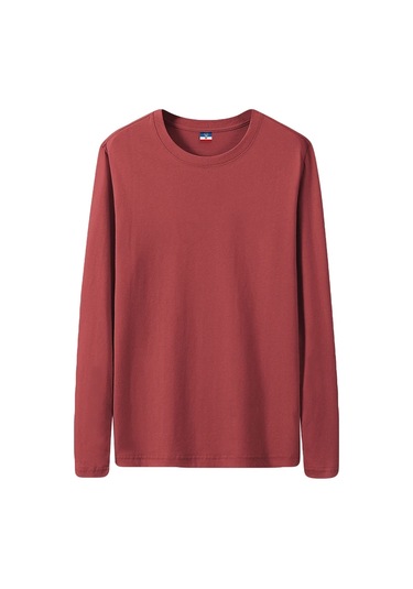 Muls Erkek Uzun Kollu Pamuk Tişört 4xl-5xl Sonbahar Giyim Hızlı Teslimatfildişi Fildişi