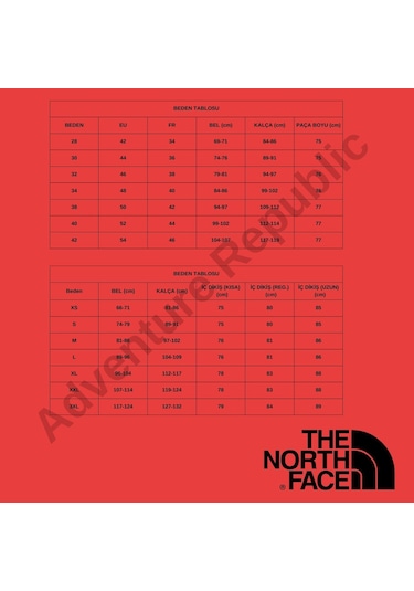 The North Face M Ma Wınd Track Pant Erkek Pantolon Nf0a87j6w2o1 Kırmızı